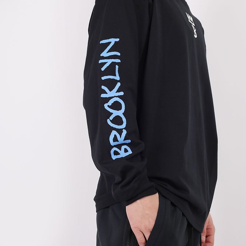   лонгслив Nike Brooklyn Nets City Edition Long Sleeve CT9397-010 - цена, описание, фото 2
